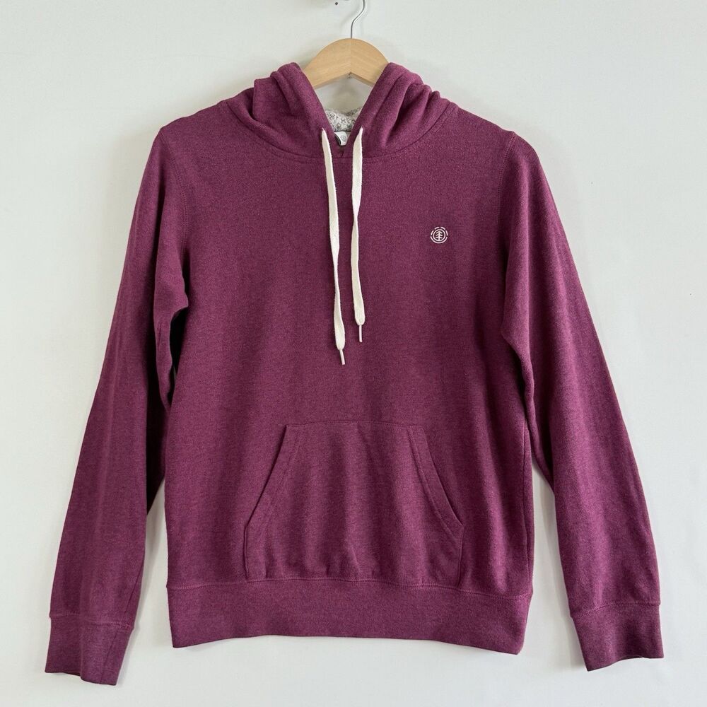 Element Hoodie Sweatshirt Womens Medium Purple Heather Skate Surf Urban